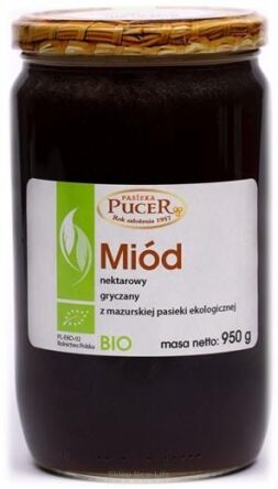 Miód gryczany BIO 950 g