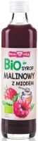 SYROP MALINOWY SŁODZONY MIODEM BIO 250 ml - POLSKA RÓŻA