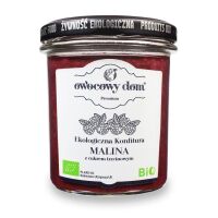 KONFITURA MALINOWA BIO 300 g - OWOCOWY DOM