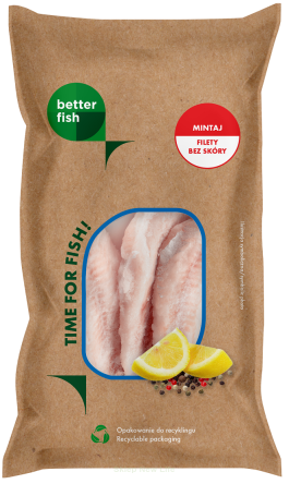 MINTAJ FILET BEZ SKÓRY MROŻONY 450 g - BETTER FISH