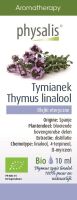 OLEJEK ETERYCZNY TYMIANEK THYMUS ZYGIS LINALOL BIO 10 ml - PHYSALIS