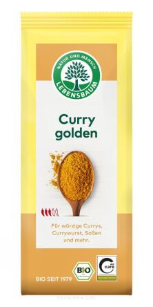 CURRY ZŁOTE BIO 50 g - LEBENSBAUM