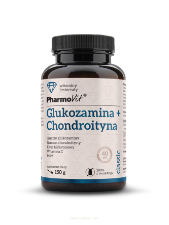 Glukozamina + Chondroityna 150 g | Classic Pharmovit