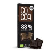 CZEKOLADA GORZKA 88 % BIO 40 g - COCOA