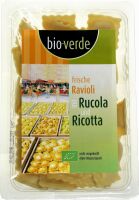 RAVIOLI ŚWIEŻE Z RUKOLĄ I RICOTTĄ BIO 250 g - BIO VERDE