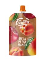 MUS JABŁKO - MANGO - BRZOSKWINIA BEZ DODATKU CUKRÓW BIO 100 g - NATURA NUOVA