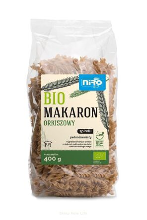 Makaron orkiszowy spirelli 400 g BIO