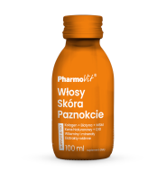 SHOT KOLAGEN NA WŁOSY, SKÓRĘ, PAZNOKCIE BEZGLUTENOWY 100 ml - PHARMOVIT (SUPPLES & GO)