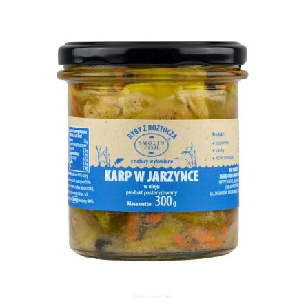 KARP W JARZYNCE BEZGLUTENOWY 300 g - SMOLIN FISH