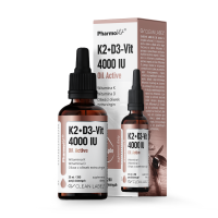 K2+D3-Vit 4000 IU Oil Active 30 ml | Clean Label Pharmovit