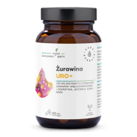 Żurawina Uro+, kapsułki 60 szt. - Aura Herbals
