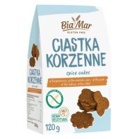 Ciastka korzenne bezglutenowe, bez dodatku cukru 125 g