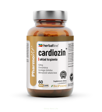 KAPSUŁKI NA UKŁAD KRĄŻENIA (CARDIOZIN) BEZGLUTENOWE 60 szt. - PHARMOVIT (HERBALLINE)