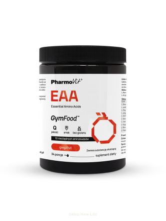 EAA Essential Amino Acids (grejpfrut) 375 g | GymFood Pharmovit