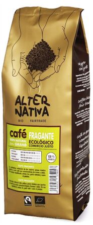 KAWA ZIARNISTA ARABICA 100 % FAIR TRADE BEZGLUTENOWA BIO 500 g - ALTERNATIVA3