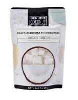 KOKOS KAWAŁKI ŚWIEŻE BEZGLUTENOWE BIO 100 g - GENUINE COCONUT