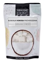 KOKOS KAWAŁKI ŚWIEŻE BEZGLUTENOWE BIO 100 g - GENUINE COCONUT