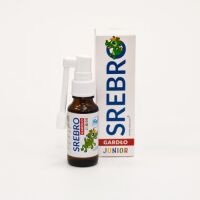 Srebro Gardło Junior aerozol 20 ml - Nelfarma