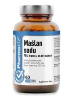 Maślan sodu 71% kwasu masłowego 60 kaps | Clean label Pharmovit