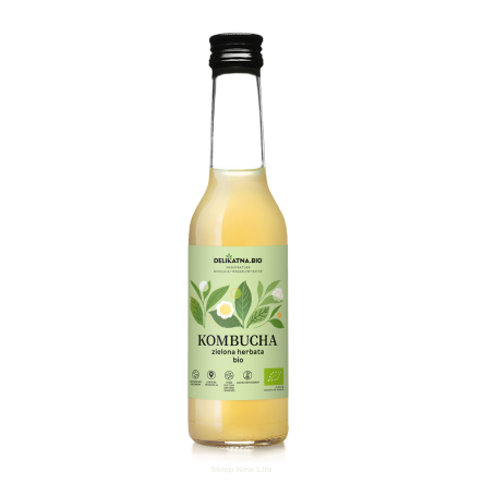 KOMBUCHA Z ZIELONEJ HERBATY BIO 270 ml - DELIKATNA