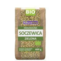 SOCZEWICA ZIELONA BIO 400 g - NATURAVENA