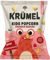 Chrupki popcorn dla dzieci truskawka- banan BIO 20 g
