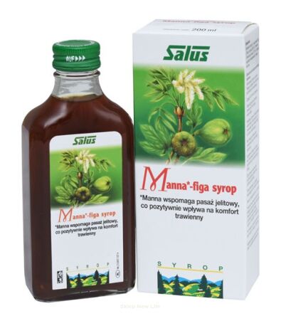 SYROP MANNA - FIGA BEZGLUTENOWY 200 ml - SALUS