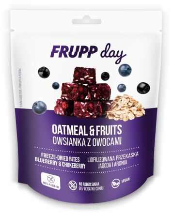 KOSTKI OWSIANE JAGODA - ARONIA BEZGLUTENOWE 25 g - CELIKO (FRUPP DAY)