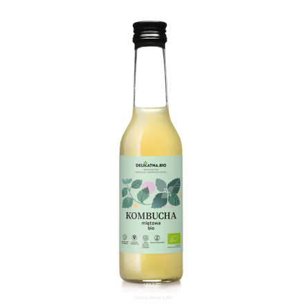 KOMBUCHA MIĘTOWA BIO 270 ml - DELIKATNA