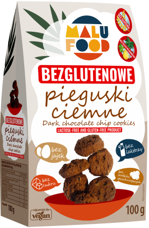 Ciastka pieguski ciemne BEZGL. B/C 100 g