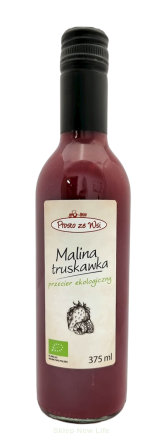 SOK PRZECIEROWY MALINA - TRUSKAWKA BIO 375 ml - PROSTO ZE WSI