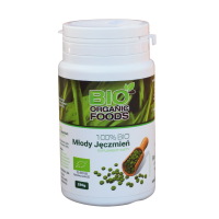 SOK Z MŁODEGO JĘCZMIENIA BIO (500 mg) 560 TABLETEK - BIO ORGANIC FOODS