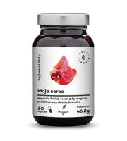 Moje Serce - Wsparcie Funkcji Serca - 60 kapsułek wegańskichAura Herbals