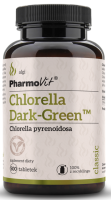 CHLORELLA DARK GREEN BEZGLUTENOWA (1500 mg) 500 TABLETEK - PHARMOVIT (CLASSIC)