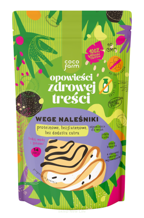 MIESZANKA NA NALEŚNIKI PROTEINOWE BEZ DODATKU CUKRÓW 345 g - COCO FARM