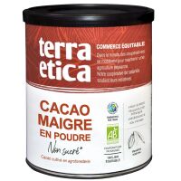 KAKAO SPROSZKOWANE ODTŁUSZCZONE FAIR TRADE BIO 280 g - TERRA ETICA
