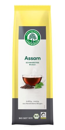 HERBATA CZARNA LIŚCIASTA ASSAM BIO 100 g - LEBENSBAUM