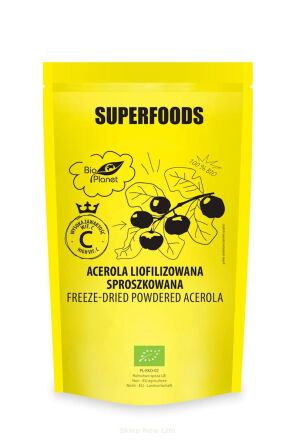 ACEROLA SPROSZKOWANA LIOFILIZOWANA BIO 100 g -  BIO PLANET