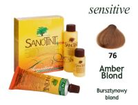 NATURALNA FARBA SANOTINT LIGHT SENSITIVE NR 76 Amber Blonde (bursztynowy blond)