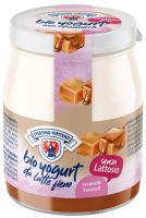 JOGURT KARMELOWY Z MLEKA SIENNEGO BEZ LAKTOZY BEZGLUTENOWY BIO 150 g (SŁOIK) - STERZING-VIPITENO