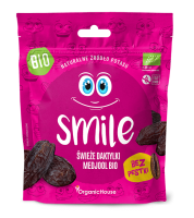 DAKTYLE SMILE MEDJOOL ŚWIEŻE BEZ PESTEK BEZGLUTENOWE BIO 100 g - ORGANICHOUSE