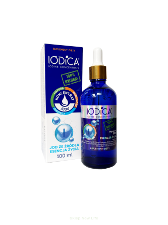 IODICA 100ml koncentrat jodu butelka szklana - IODICA WORLD