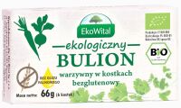 Bulion warzywny w kostkach bez drożdży, bez oleju palmowego BEZGL. BIO 60 g