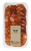 SALAMI PICCANTE DOJRZEWAJĄCE PLASTRY BEZGLUTENOWE BIO 70 g - PRIMAVERA