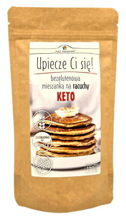 Racuchy KETO bezglutenowe 170 g - Pięć Przemian