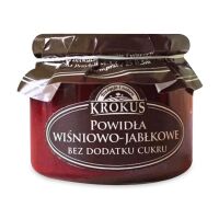 WIŚNIE I JABŁKA BEZ DODATKU CUKRÓW 310 g - KROKUS