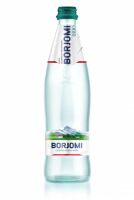 NATURALNA WODA MINERALNA GAZOWANA 500 ml (SZKŁO) - BORJOMI