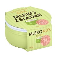 ZSIADŁE MLEKO TERMOSTATOWE 4 % BIO 180 g - YÖMLEKO