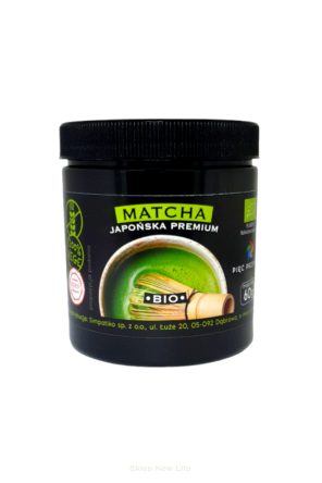 Matcha japońska premium BIO 60 g - Pięć Przemian