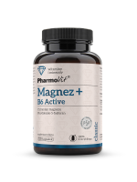 MAGNEZ + WITAMINA B6 ACTIV BEZGLUTENOWY 120 KAPSUŁEK - PHARMOVIT (CLASSIC)